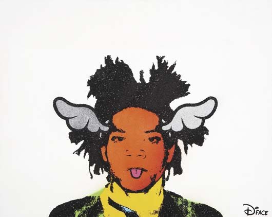 D*FACE Sado Samo, 2005 Acrylic, spraypaint and gli