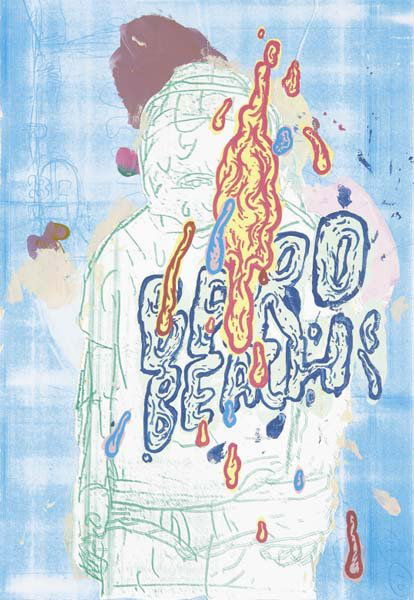 TAYLOR MCKIMENS, b.1976 Bard Beach, 2006 Acrylic a: TAYLOR MCKIMENS, b.1976 Bard Beach, 2006 Acrylic and screenprint on paper collage on wood. 11 x 7 ½ in. (27.9 x 19.1 cm). Signed, titled and dated on verso. PROVENANCE Community Outreach Galler