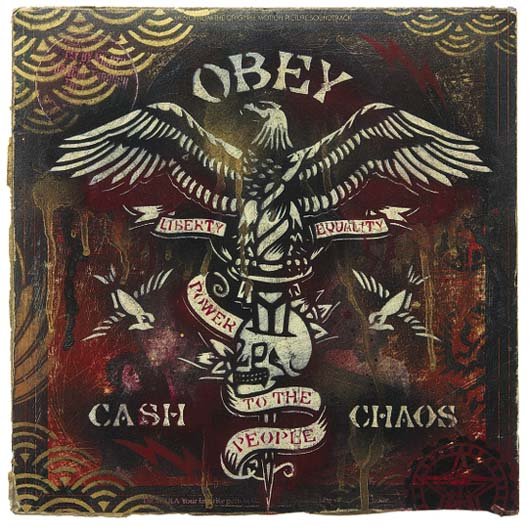 Shepard Fairey, b. 1970 Obey Cash and Chaos, 2005
