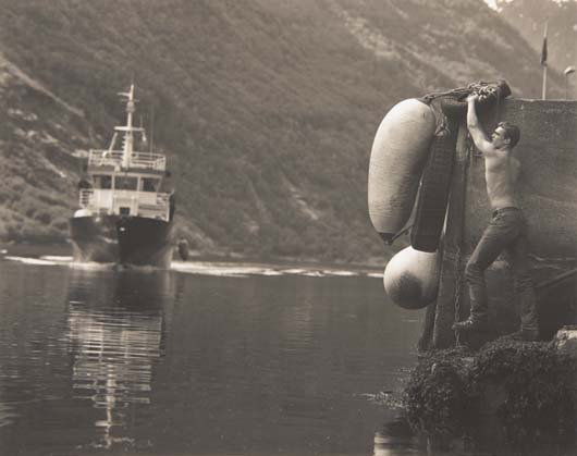 BRUCE WEBER, b. 1946 Norway, 1998 Gelatin silver p: BRUCE WEBER, b. 1946 Norway, 1998 Gelatin silver print. 4 ½ x 5 ⅝ in. (11.4 x 14.3 cm). Signed, titled, dated and numbered on verso. This work is from an edition of 25.