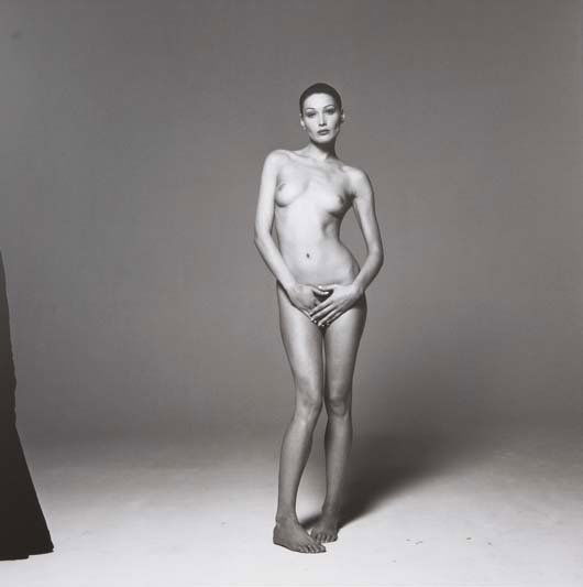 MICHEL COMTE, b. 1954 Carla Bruni, 1993 Lambda pri: MICHEL COMTE, b. 1954 Carla Bruni, 1993 Lambda print, printed 2007, flush mounted on MDF. 23 ¾ x 23 ¾ in. (60.3 x 60.3 cm). Stamped on label on reverse of the frame. This work is from an