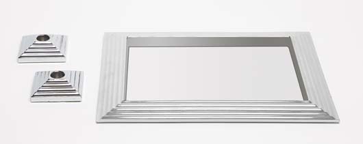 NORMAN BEL GEDDES, 1893-1958 "Manhattan" tray and