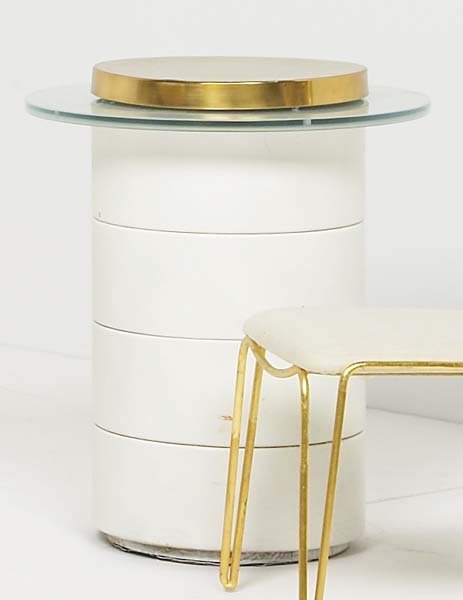 EUGENE SCHOEN, 1880-1957 Illuminated pedestal, 193