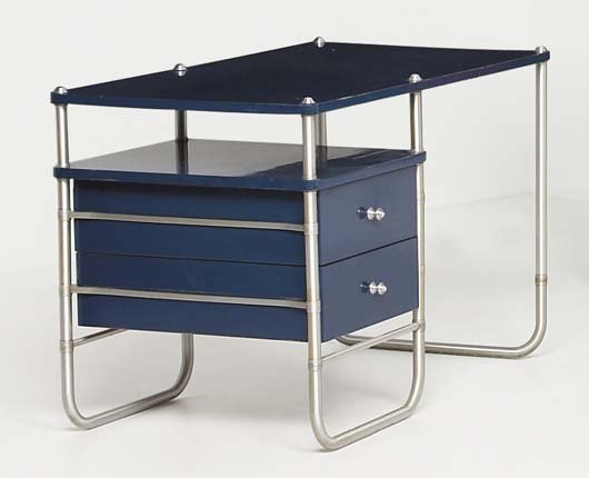 WARREN MCARTHUR, 1885-1961 Desk, ca. 1930 Painted