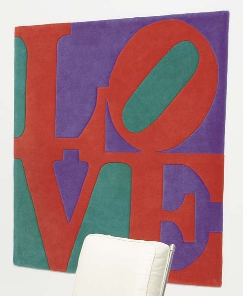 ROBERT INDIANA, b. 1928 Chosen Love, 1995 Skein-dy