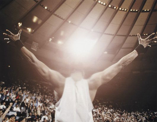 PAUL PFEIFFER, b. 1966 The Four Horsemen of the A: PAUL PFEIFFER, b. 1966 The Four Horsemen of the Apocalypse, 2004 Dye-bleach print, on glossy photo paper, with full margins, I. 12 ¼ x 15 ¼ in. (31.1 x 38.7 cm) S. 12 ⅝ x 15 &frac3