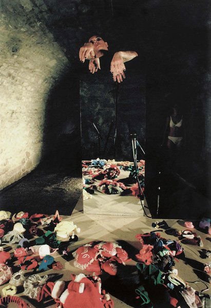 MIKE KELLEY, b. 1954 Runway, 1999 Chromogenic pri: MIKE KELLEY, b. 1954 Runway, 1999 Chromogenic print, on smooth photo paper, the full sheet, S. 19 ½ x 13 ½ in. (49.5 x 34.3 cm). Signed, dated and numbered 10/15 in ink on the reverse, i