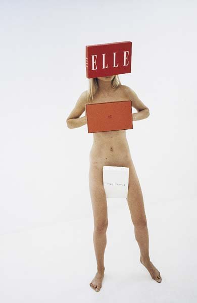 ERWIN WURM, b. 1954: Blast (Indoor Sculpture), 2002 C-print. 25 1/2 x 16 3/4 in. (64.8 x 42.5 cm). Signed, dated, numbered and annotated on label on reverse of the frame. This work is from an edition of 5. PROVENANCE Gale