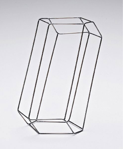 OLAFUR ELIASSON, Drahtstein, 2003: Drahtstein, 2003 Metal wire.. 26.7 x 14.9 x 12.7 cm. (10 1/2 x 5 7/8 x 5 in).. This work is from an edition of 110 and is accompanied by a certificate of authenticity signed by the artist. PROVENANC