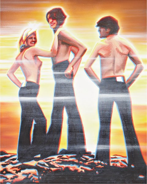 SLAWOMIR ELSNER, Panorama 94, 2006: Panorama 94, 2006 Oil on canvas.. 100.5 x 79.5 cm. (39 1/2 x 31 1/4 in).. Signed, titled, and dated 'Slawomir Elsner Panorama 94 2006' on the reverse. PROVENANCE Sutton Lane, London; Private collectio