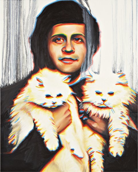 SLAWOMIR ELSNER, Panorama 87, 2006: Panorama 87, 2006 Oil on canvas.. 99.5 x 79 cm (39 1/4 x 31 in).. Signed, titled and dated 'Slawomir Elsner Panorama 87 2006' on the reverse and again on the stretcher. PROVENANCE Johnen Galerie, Berl