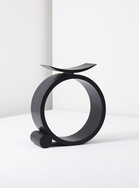 ROBERT WILSON, 'Queen's Chair', 1999: 'Queen's Chair', 1999 Lacquered beech. 73 cm. (28 3/4 in.) high. Produced for RW Work Ltd by Diazoma Woodworking, USA. Number one from the edition of two plus one prototype and one artist's proof. Ori