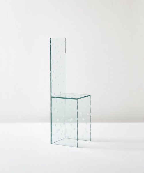 MARCEL WANDERS, 'Pizzo Carrara Bench', 2007: 'Pizzo Carrara Bench', 2007 Sandblasted Carrara marble, painted steel. 39 x 130 x 45 cm. (15 3/8 x 51 1/8 x 17 3/4 in.). Number six from the edition of 20. Underside with metal plaque with artist's ma