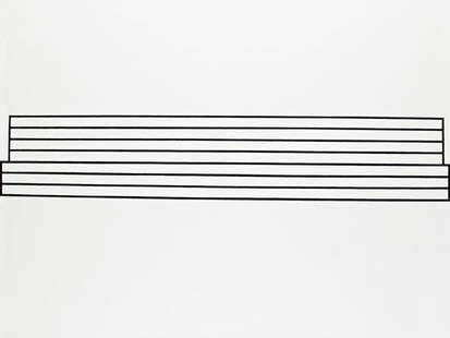 DAN WALSH, Layout: Layout, 1992 Acrylic on canvas. 173 x 228.5 cm. (68 1/8 x 90 in). Signed, titled and dated 'D. WALSH LAYOUT 1992' on the stretcher bar. PROVENANCE Acquired directly from the artist EXHIBITED New York,