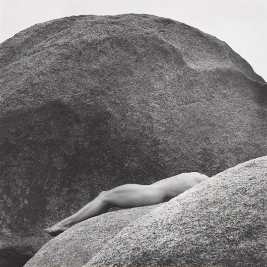 ROBERT MAPPLETHORPE, Lisa Lyon, 1980: Lisa Lyon, 1980 Gelatin silver print. 13 7/8 x 14 in. (35.2 x 35.6 cm). Signed and numbered AP 1/2 in ink in the margin; signed, dated in ink and copyright credit reproduction limitation stamp on the