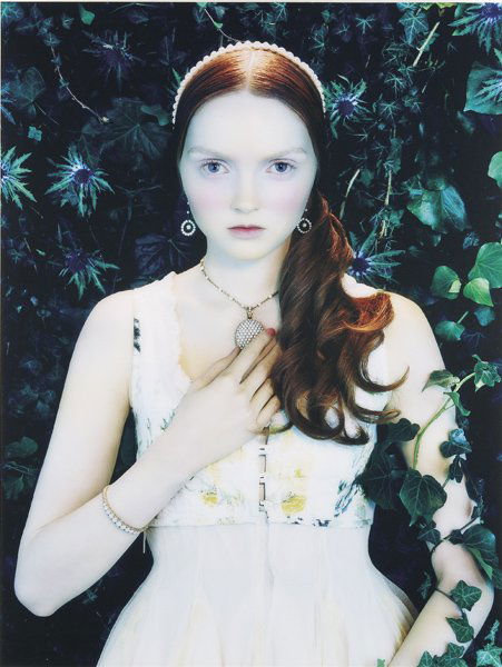 MILES ALDRIDGE, Like a Painting #3, 2005: Like a Painting #3, 2005 Lambda print, Diasec mounted. 60 x 45 in. (152.4 x 114.3 cm). Signed in ink, printed title, date and number 1/3 on an artist's label affixed to the reverse of the aluminum flu