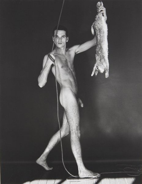 ROBERT MAPPLETHORPE, Marcus Leatherdale, 1978: Marcus Leatherdale, 1978 Gelatin silver print, flush-mounted. 18 x 13 7/8 in. (45.7 x 35.2 cm). Signed, dated and inscribed 'For Marcus' in pencil in the margin. PROVENANCE Acquired directly from the