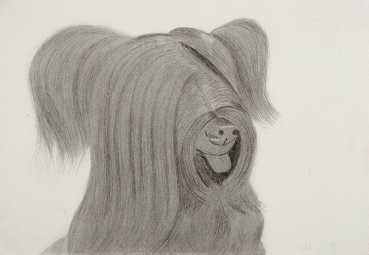 ALEX KATZ: Sunny, 1974 Etching and aquatint, on German Etching paper, the full sheet, S. 15 1/2 x 22 1/4 in. (39.4 x 56.5 cm), signed and numbered 29/52 in pencil (there were also a few artist's proofs), co-pu