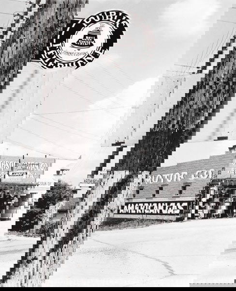 WALKER EVANS (American, 1903-1975) HIGHWAY CORN: WALKEREVANS(American, 1903-1975)HIGHWAY CORNER, REEDSVILLE, WEST VIRGINIA, 1935gelatin silver print printed after 1955 to ci