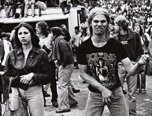 JOSEPH SZABO, Rolling Stones Fans # 13, 1978: JOSEPH SZABO, Rolling Stones Fans # 13, 1978 Gelatin silver print. 22.5 x 29.4 cm. (8 7/8 x 11 9/16 in). Signed, titled, dated and copyright in ink in the margin; signed, titled, dated, copyright in p
