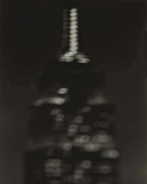 HIROSHI SUGIMOTO, Empire State Building, 1997: Empire State Building, 1997 Gelatin silver print. 23 x 18 1/2 in. (58.4 x 47 cm). Blindstamp number 22/25 918 in the margin; signed in pencil on the mount.