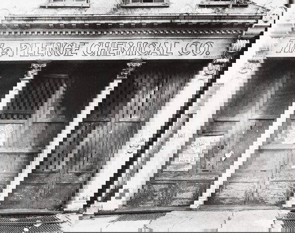 WALKER EVANS (American, 1903-1975) THE PLENGE: WALKEREVANS(American, 1903-1975)THE PLENGE CHEMICAL CO., CHARLESTON, SOUTH CAROLINA, 1936gelatin silver print