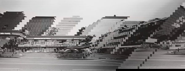 CATHERINE OPIE (American, b. 1961) UNTITLED #1: CATHERINEOPIE(American, b. 1961)UNTITLED #1 FROM THE MINI-MALL SERIES, 1997digital Iris print16 x