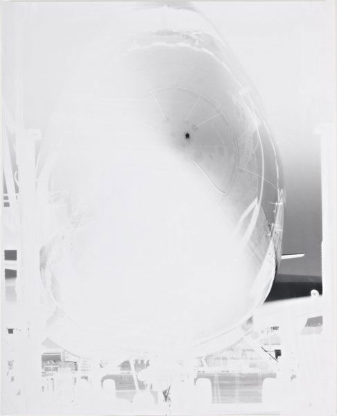 VERA LUTTER, Frankfurt Airport: May 1, 2001, 2001: Frankfurt Airport: May 1, 2001, 2001 Gelatin silver print. 60.3 x 48.3 cm (23 3/4 x 19 in). This work is unique. ♠ PROVENANCE Gagosian Gallery, New York