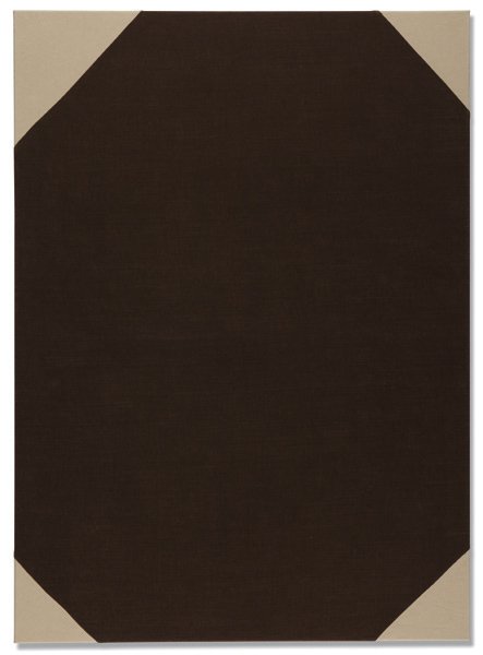 SERGEJ JENSEN, Untitled, 2007: Untitled, 2007 Burlap. 70 7/8 x 51 1/8 in. (180 x 130 cm). PROVENANCE Galerie Neu, Berlin Jensen enlists the visual idioms of Arte Povera to formulate his investigation of the semantic and ontological