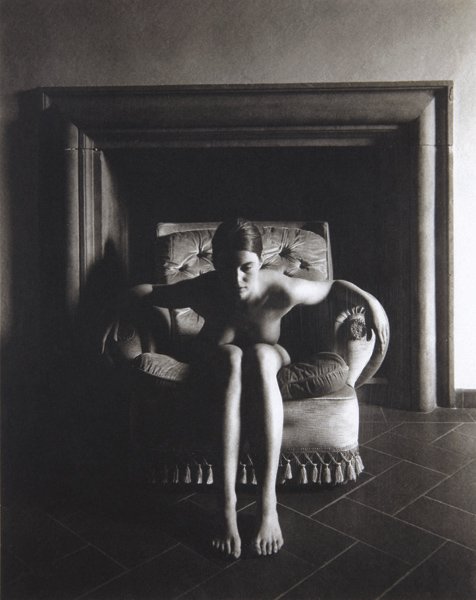 REGINA DELUISE, Nude - Leaning Forward, Cortona, 20