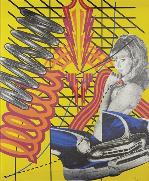 PETER PHILLIPS, Custom Print No. 1, from 11 Pop Art: THIS LOT IS SOLD WITH NO RESERVE Custom Print No. 1, from 11 Pop Artists, volume I, 1965 Screenprint in colors. Signed, dated and numbered 11/200 in pencil, published by Abrams Original Editions, New