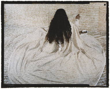LALLA ESSAYDI, Converging Territories, #10, 2003: Converging Territories, #10, 2003 Color coupler print, Diasec mounted. 26 7/8 x 34 1/2 in. (68.3 x 87.6 cm). Signed, titled and numbered 13/15 in ink on a label affixed to the reverse of the aluminum