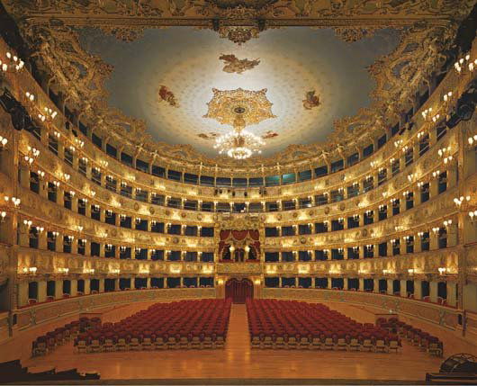AHMET ERTUG, Teatro La Fenice, Venice, 2009: Teatro La Fenice, Venice, 2009 Lightjet print. 71 x 88 in. (180.3 x 223.5 cm). Signed in ink, printed title, date and number 1/3 on an artist's label affixed to the reverse of the frame. PROVENANCE A