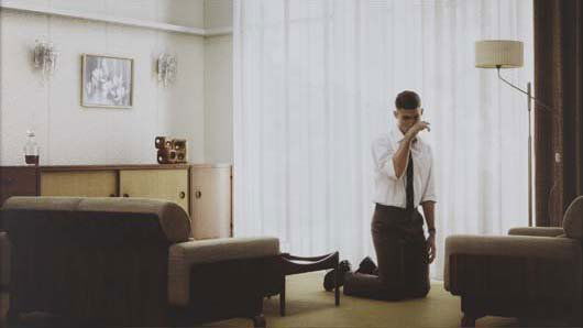 ERWIN OLAF, Troy from Grief, 2007: Troy from Grief, 2007 Lambda print. 39 3/8 x 70 in. (100 x 177.8 cm). Signed, titled, dated and numbered 2/10 in ink on an artist's label affixed to the reverse of the frame. LITERATURE Aperture, Erwi