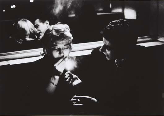 WILLY RONIS, Le Bidule', rue de la Huchette, Paris: Le Bidule', rue de la Huchette, Paris, 1957 Gelatin silver print, printed 2001. 12 3/8 x 17 1/2 in. (31.4 x 44.5 cm). Signed in ink in the margin; initialed, annotated 'tirage 2001' in ink, titled 'Ca