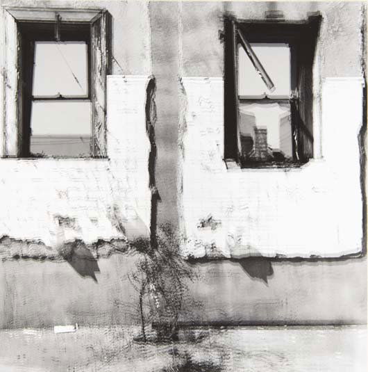 RALPH EUGENE MEATYARD, Untitled (Motion-Sound), ci: Untitled (Motion-Sound), circa 1968-1972 Gelatin silver print. 7 3/8 x 7 1/4 in. (18.7 x 18.4 cm). Signed by Madelyn O. Meatyard in ink and Ralph Eugene Meatyard copyright credit stamp on the reverse