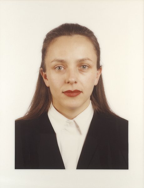 THOMAS RUFF, Porträt (B. Ochaim), 1989: Porträt (B. Ochaim), 1989 Chromogenic print. 9 3/8 x 7 in. (23.8 x 17.8 cm). This work is from an edition of four plus one artist's proof. PROVENANCE Private Collection LITERATURE M. Winzen, ed., Tho