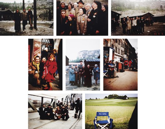 OMER FAST, Statisten (Spielberg's List extras), 20: Statisten (Spielberg's List extras), 2003 C-print in eight parts. 3 7/8 x 5 7/8 in. (9.8 x 14.9 cm) and 5 7/8 x 3 7/8 in. (14.9 x 9.8 cm). Each signed "Omer Fast" and numbered of five on the reverse. 