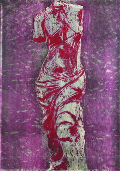 JIM DINE, Nine Views of Winter (8), 1985: Nine Views of Winter (8), 1985 Woodcut in colors, on Okawara paper, the full sheet, S. 52 1/2 x 37 in. (133.4 x 94 cm) signed, dated `1985' and numbered 20/24 in pencil (there were also 5 artist's p