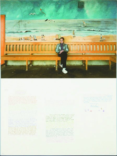 GILLIAN WEARING, My Man, 2000: My Man, 2000 Screenprint in colors, on Somerset paper, the full sheet, S. 39 x 29 in. (99.1 x 73.7 cm) signed, dated `2000' and numbered 90/300 in pencil, published by Counter Editions, London, minor