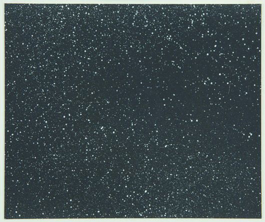 THOMAS RUFF, [Sterne], 1997: [Sterne], 1997 Photograph, on wove paper, the full sheet, S. 10 x 12 in. (25.4 x 30.5 cm) signed, dated `1997' and numbered 14/100 in red pencil on the reverse, very minor wear at the corners, otherwi