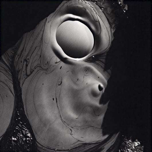 ANTONIO BIASIUCCI, Solfatara, 1995: Solfatara, 1995 Gelatin silver print, printed later. 47.3 × 47.3 cm (18 5/8 × 18 5/8 in). Signed, titled, dated, numbered 3/17 in pencil on the verso; signed in ink and copyright credit stamp on t