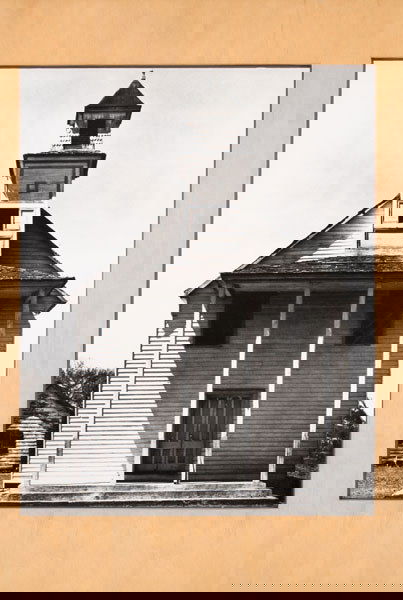 SHERRIE LEVINE (b. 1947) UNTITLED (AFTER WALK: SHERRIELEVINE(b. 1947)UNTITLED (AFTER WALKER EVANS: POSITIVE #19)gelatin silver print in artist's wooden frame