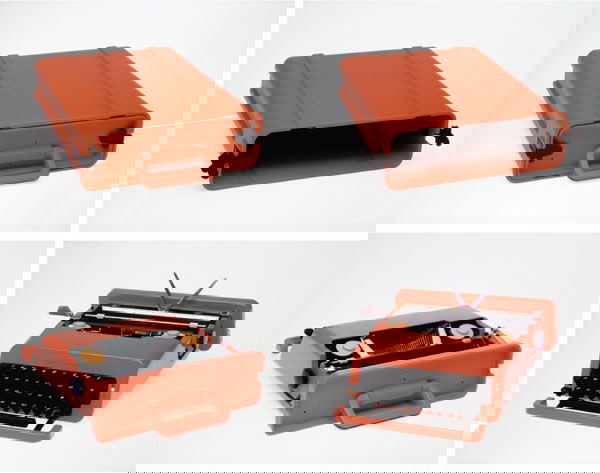 CHRISTOPHER WILLIAMS (b. 1956) VALENTINE' TYP: CHRISTOPHERWILLIAMS(b. 1956)VALENTINE' TYPEWRITER 1969 PLASTIC (ABS) DESIGN ETTORE SOTTSASS JUN., PERRY KING; MANUFACTURE ING. C. OLIVETTI & CO. SPA,