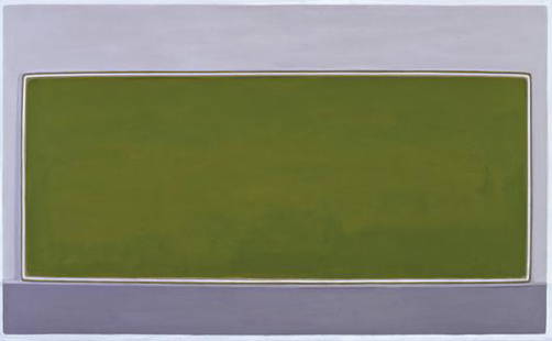 Dan Walsh, Untitled , 2003: Untitled , 2003 Acrylic on canvas. 127 x 228.6 cm (50 x 90 in). This work is accompanied by a certificate of authenticity. PROVENANCE Private Collection, Europe