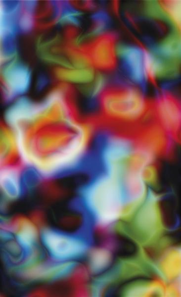 THOMAS RUFF, Substrat 13 I, 2003: Substrat 13 I, 2003 Inkjet print on paper with Diasec face in the artist's wooden frame. 285.5 x 185.6 cm (112 3/8 x 72 7/8 in). Signed, titled, dated and numbered of three 'Sub 13 I Th Ruff' on the r