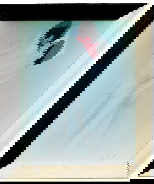 ROBERT MAPPLETHORPE (1946-1989) ALL IN THE GA: ROBERTMAPPLETHORPE(1946-1989)ALL IN THE GAMEsigned and dated "Robert Mapplethorpe '72" lower right photomontage