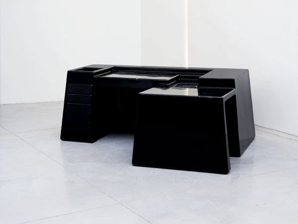 VITTORIO INTROINI RARE DESK, CA. 1969 manufact