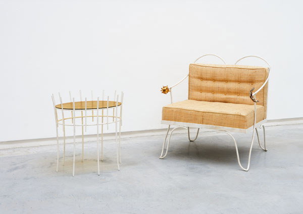 GAROUSTE & BONETTI "DAY AND NIGHT" CHAIR TOGET