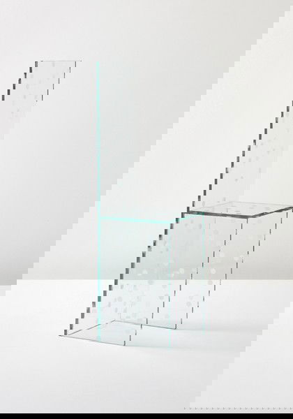 ROBERT WILSON, 'Fritzi's Chair', c. 1999 †: 'Fritzi's Chair', c. 1999 Tempered clear and frosted glass. 108 cm (42 1/2 in) high Produced for RW Work Ltd by Glass Impressions, USA. Number five from the edition of ten. Originally designed for t